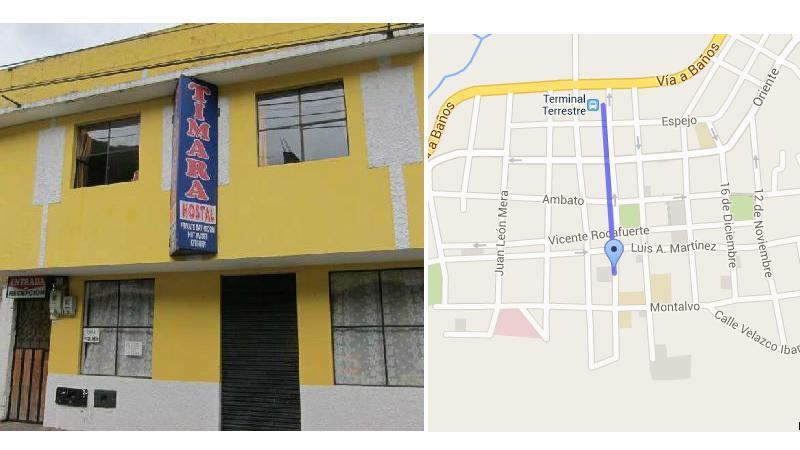 Hostal Timara Baños Zewnętrze zdjęcie